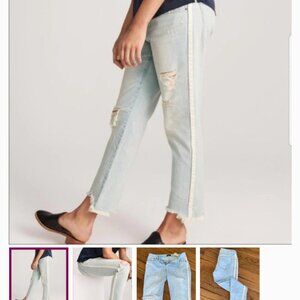 New Abercrombie Low Rise Slim Boyfriend Jeans 00
